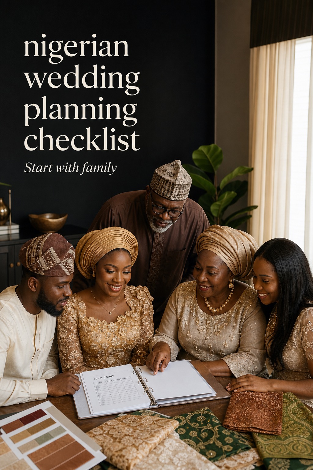 nigerian wedding planning checklist family planning session