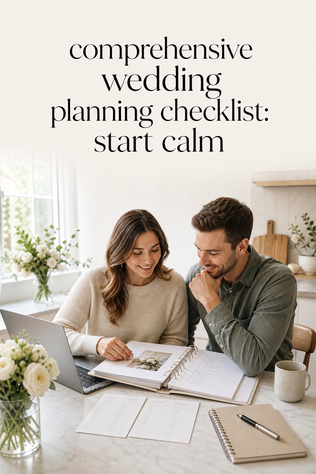 comprehensive wedding planning checklist start with a calm shared workspace
