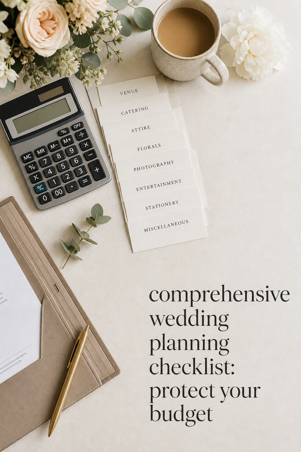 comprehensive wedding planning checklist protect your wedding budget