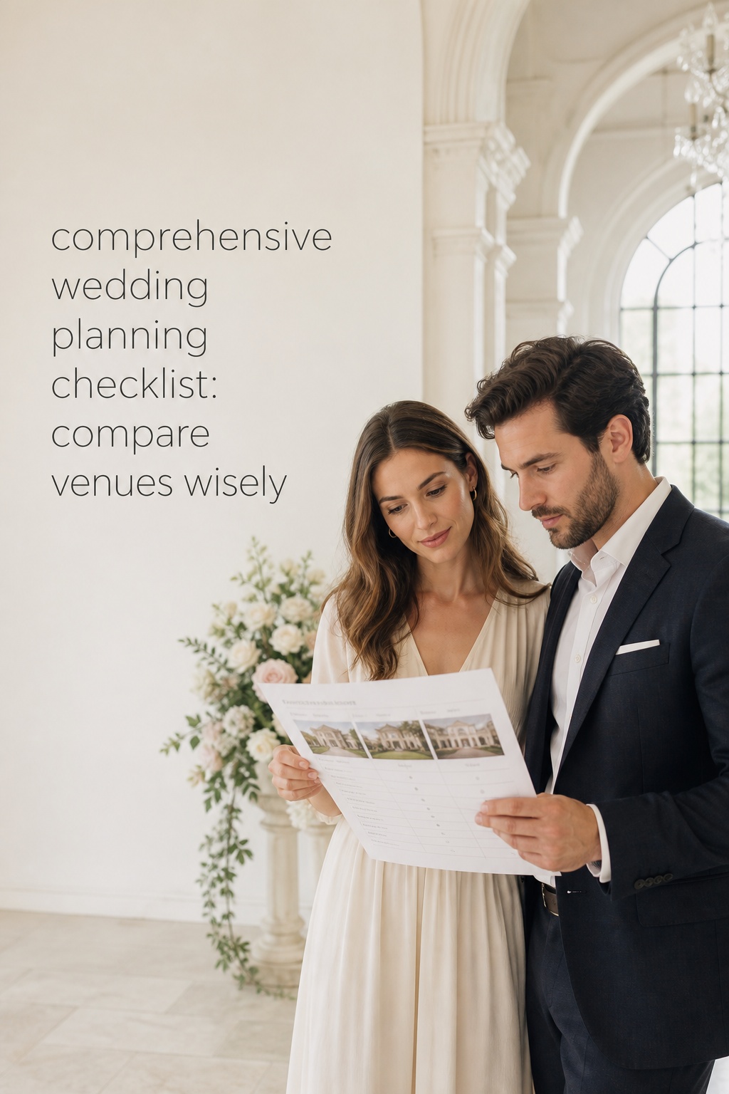 comprehensive wedding planning checklist compare wedding venues wisely