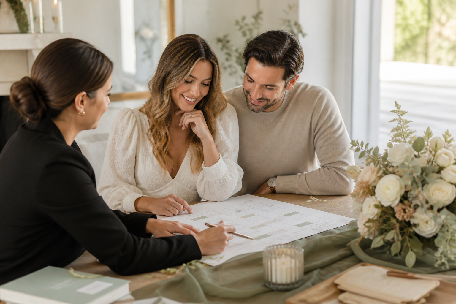 3 Month Wedding Planning Checklist for a 90-Day Plan