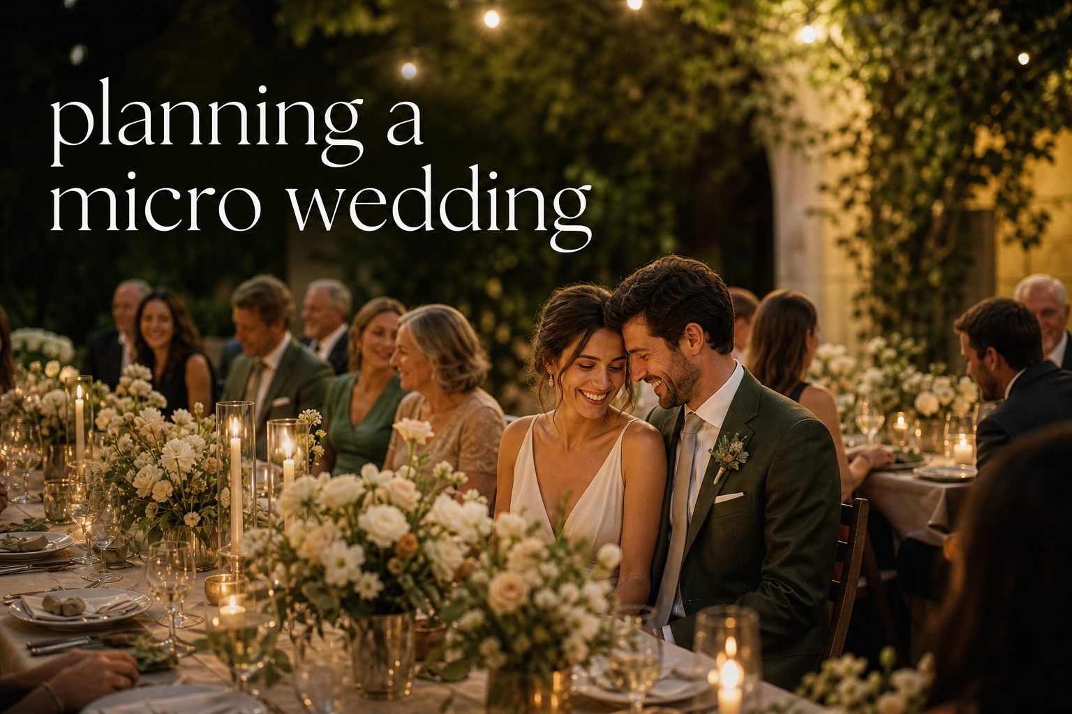 Planning a Micro Wedding: A Practical 6-Month Guide