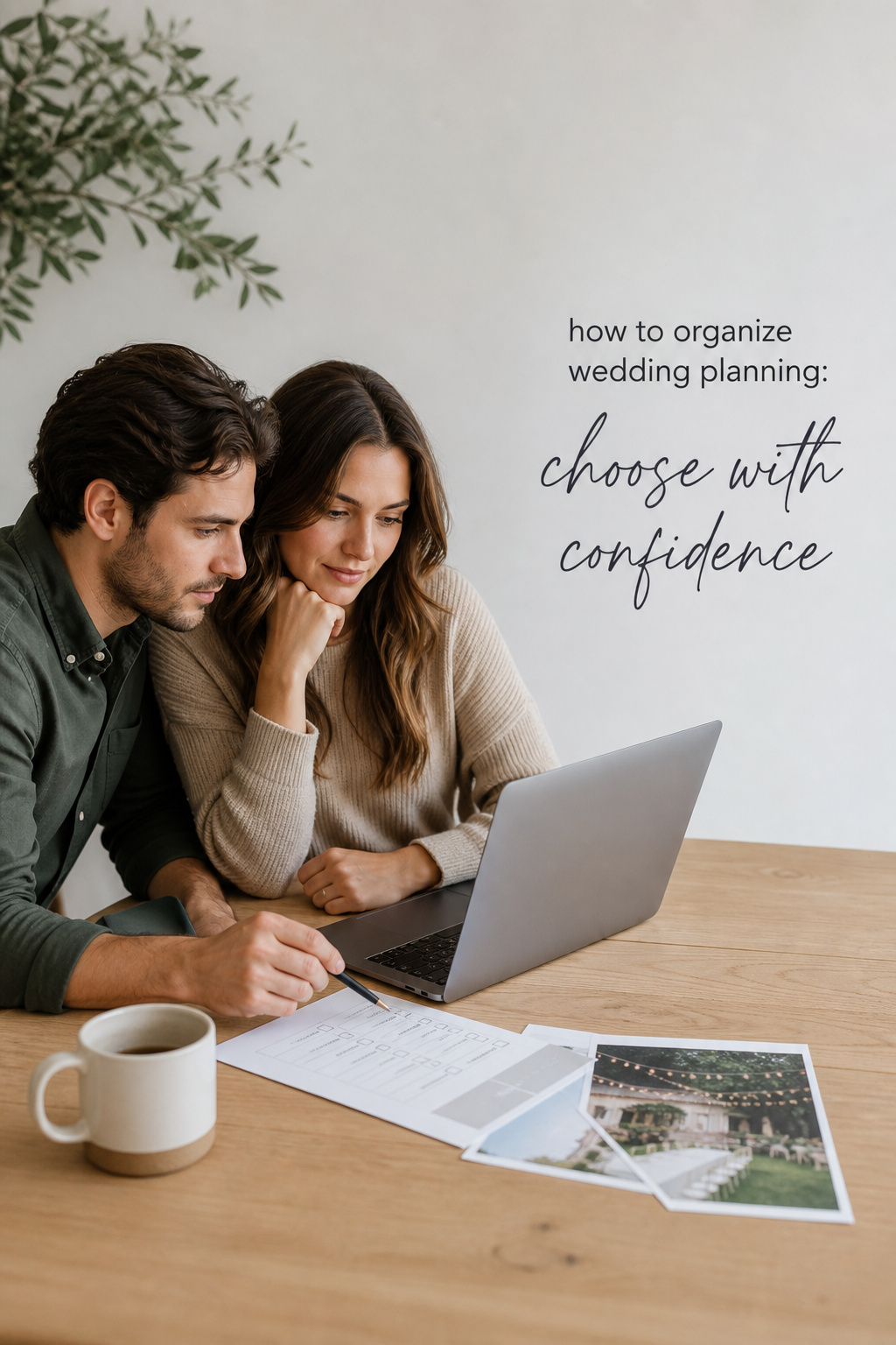 how to organize wedding planning with a venue comparison checklist