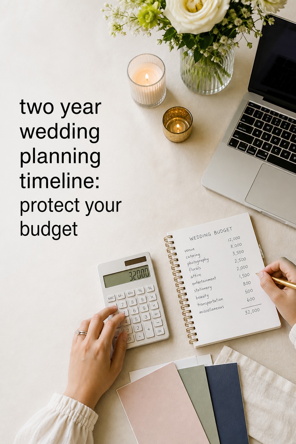 two year wedding planning timeline for protecting your wedding budget