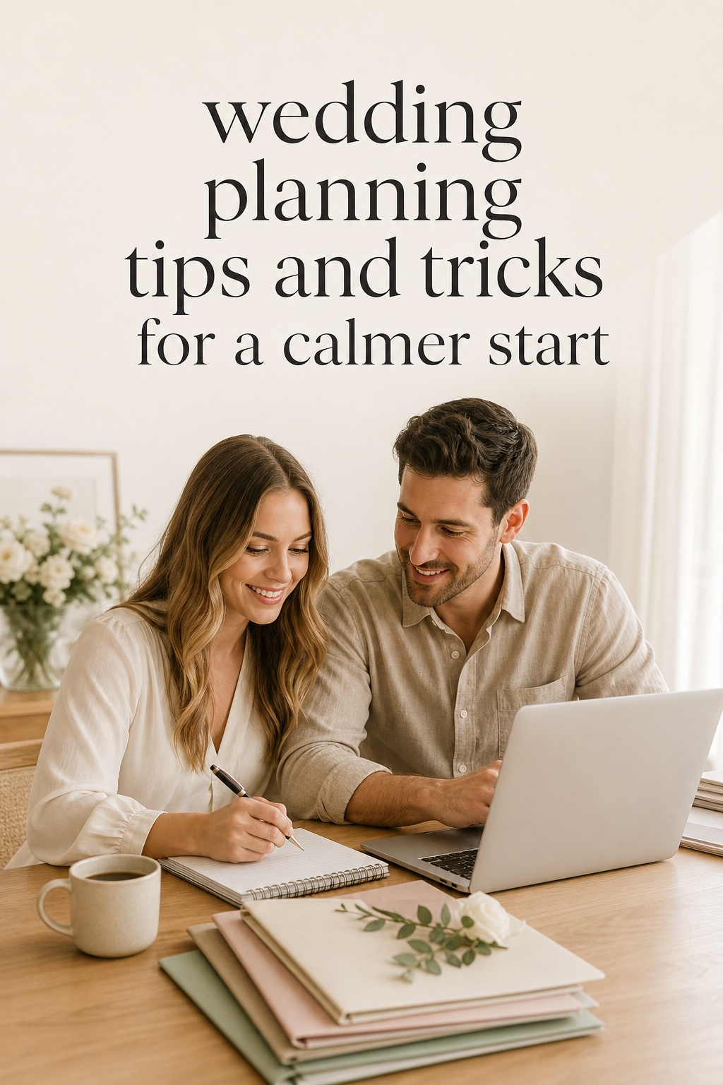 wedding planning tips and tricks for a calmer start with a shared workspace