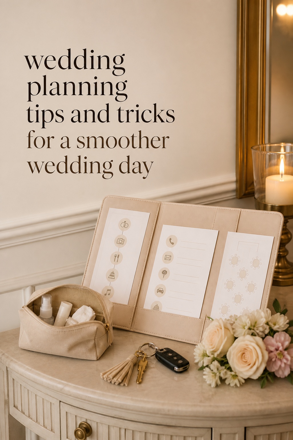 wedding planning tips and tricks for a smoother wedding day handoff