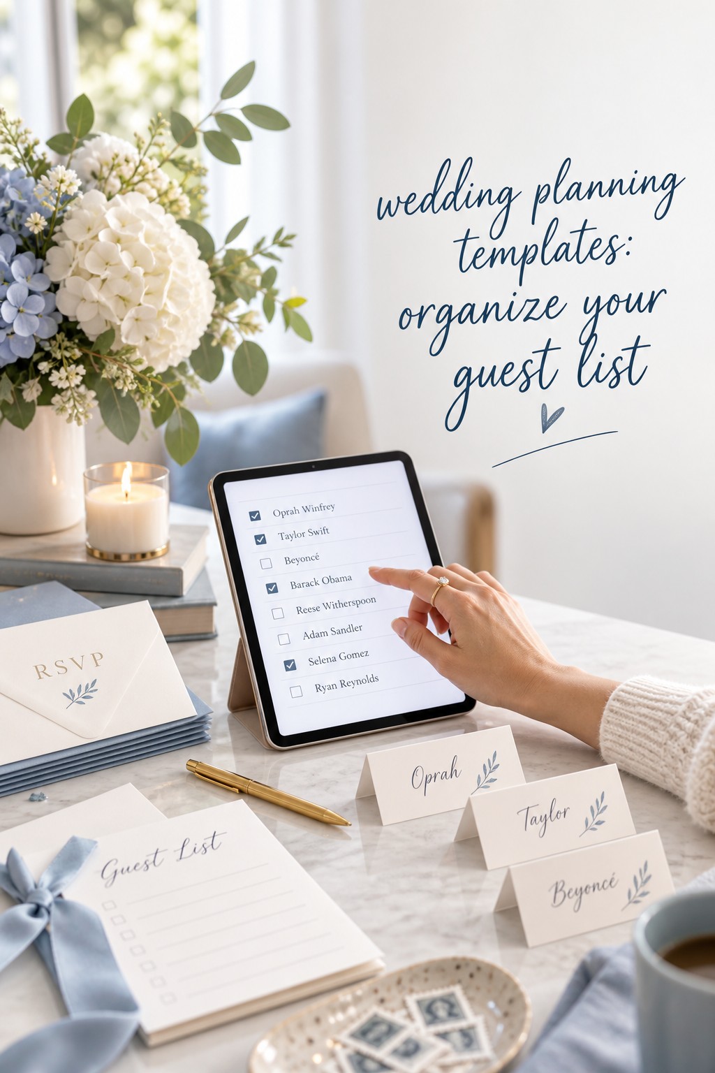 wedding planning templates for comparing vendors and wedding contracts