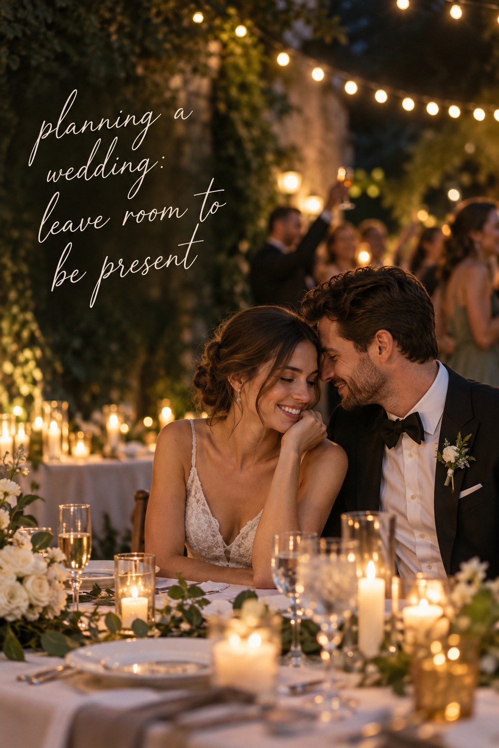 planning a wedding with priorities and a shared budget
