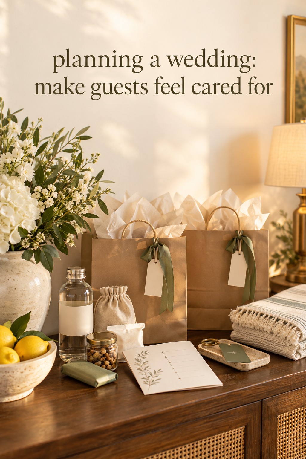 planning a wedding while comparing venues and asking practical questions