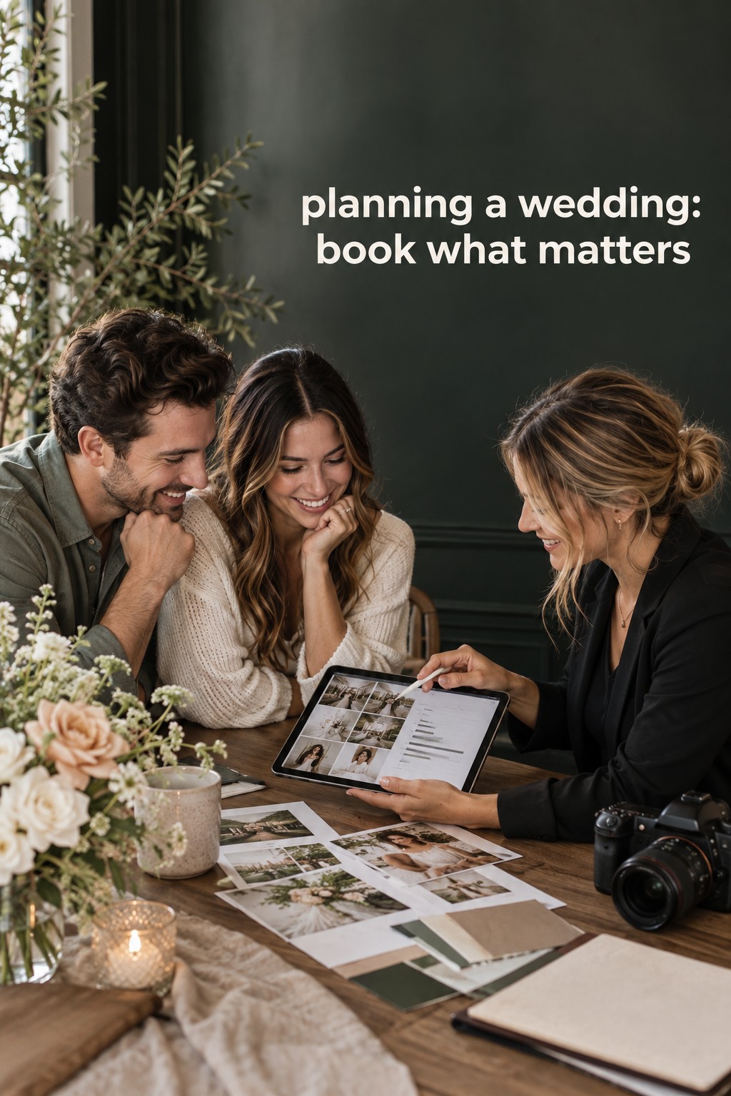 planning a wedding while leaving room to be present on the day
