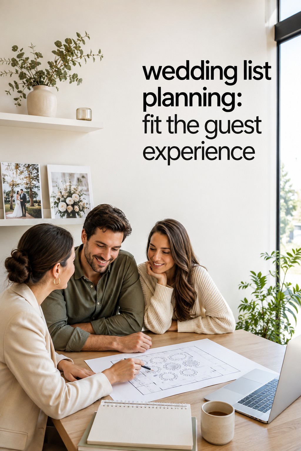 wedding list planning that fits the guest experience and venue
