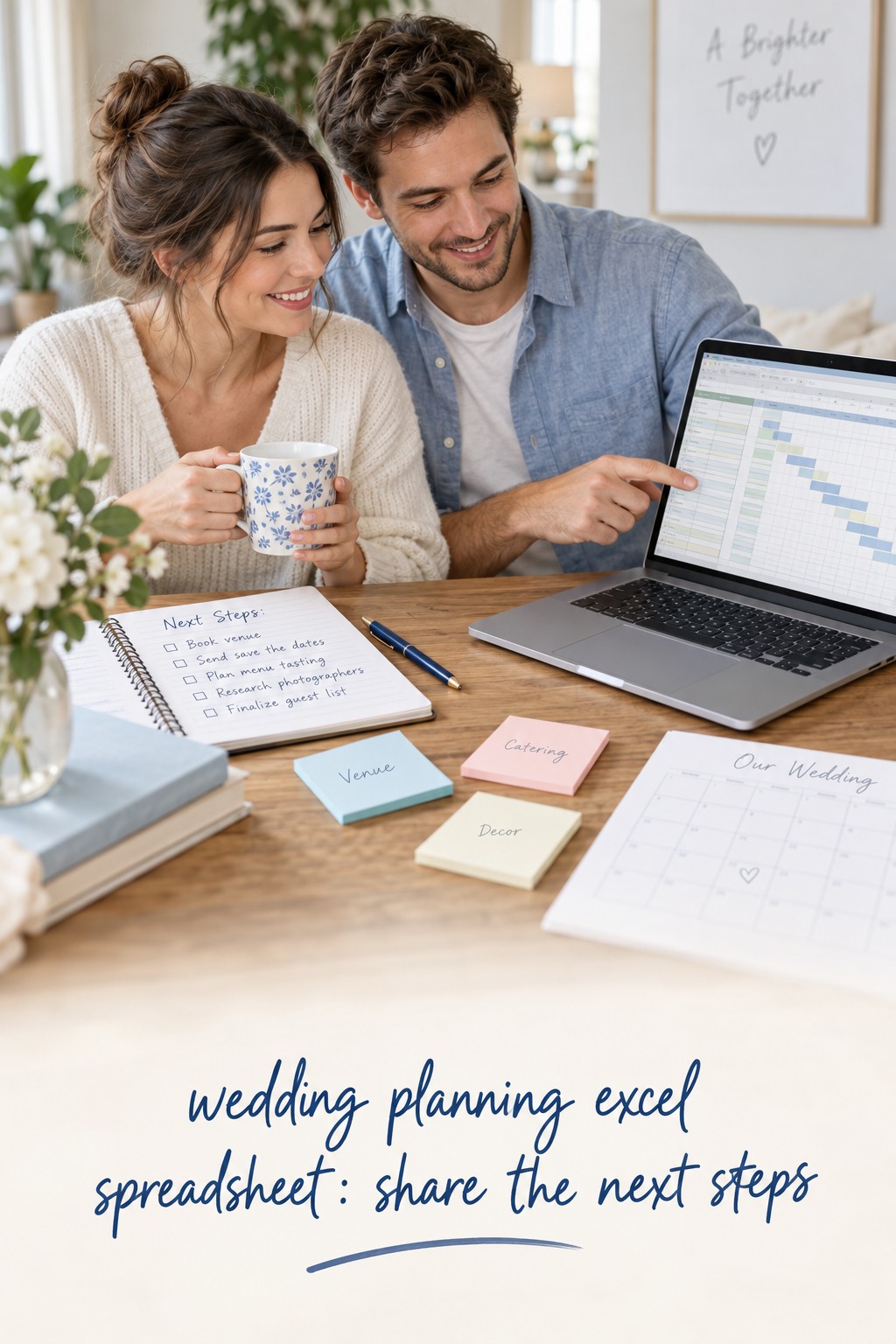 wedding planning excel spreadsheet shared tasks and timeline for engaged couple