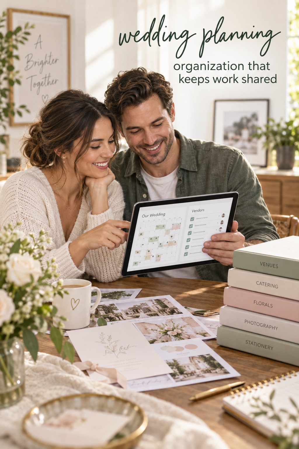 wedding planning organization for clearer decisions with budget and vendor notes