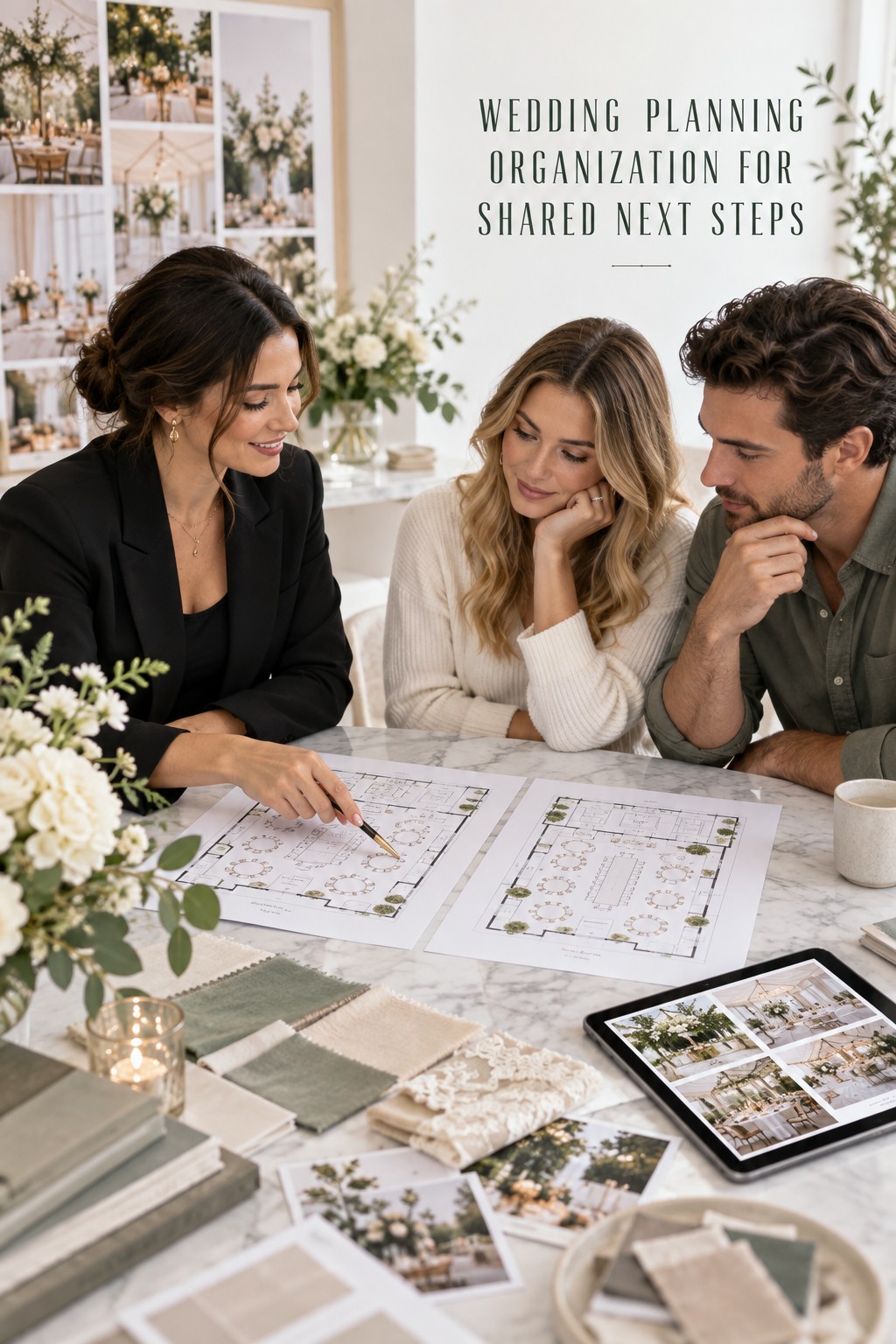 wedding planning organization that keeps work shared with a calendar and vendor tracker