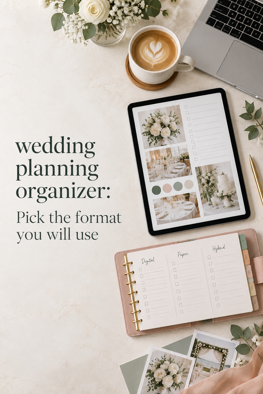 wedding planning organizer section cards for budget guests vendors and timeline