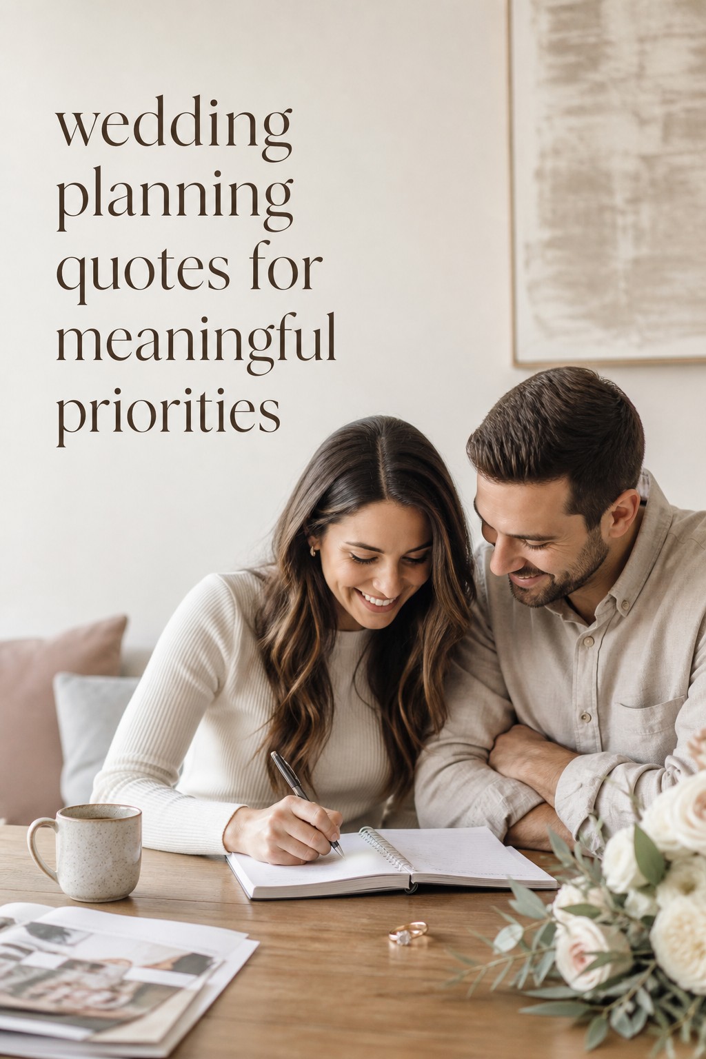 wedding planning quotes for a calm final week