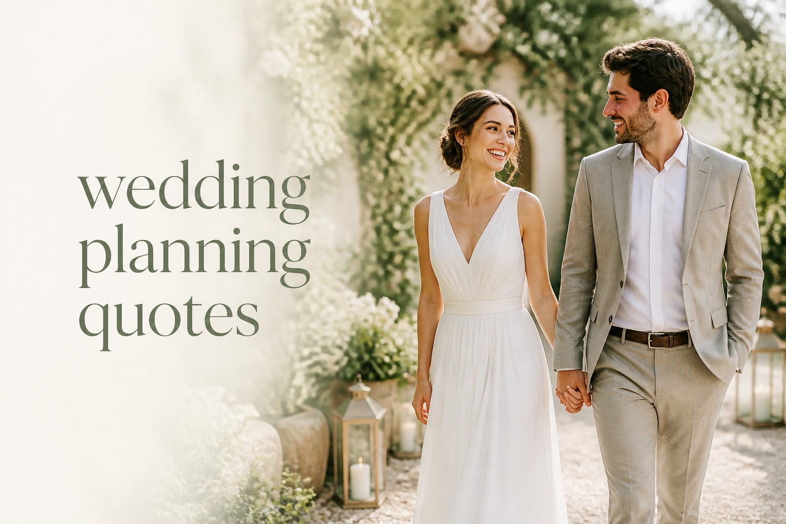Wedding Planning Quotes for a Meaningful Celebration