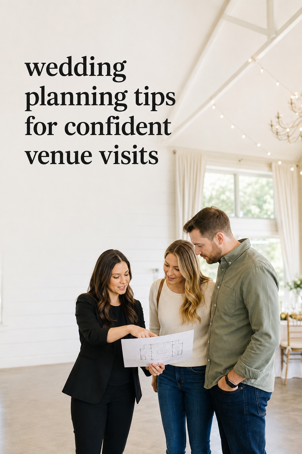wedding planning tips for confident venue visits