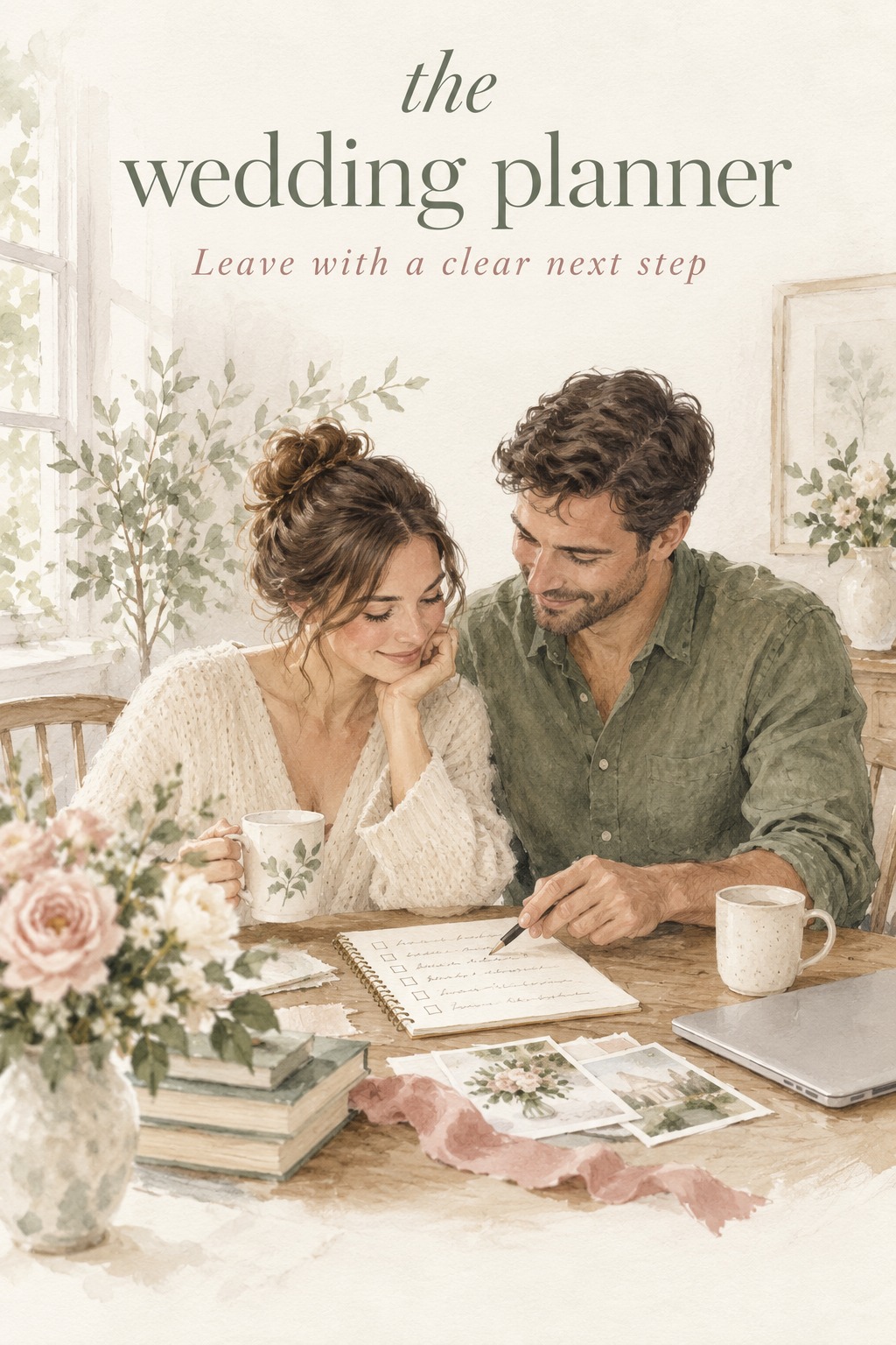 Leave with a Clear Next Step the wedding planner recap with a clear next step