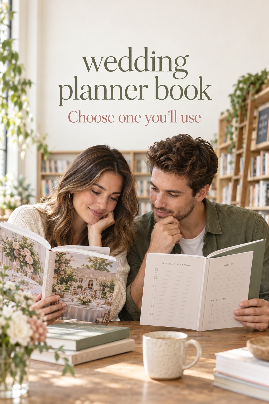 Wedding Planner Book: Choose One You Will Use wedding planner book sample pages compared by an engaged couple