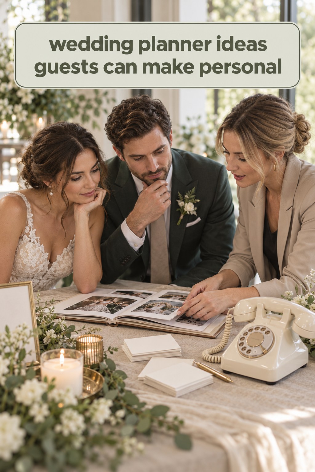 Wedding Planner Ideas Guests Can Personalize wedding planner ideas with a couple choosing guest message formats